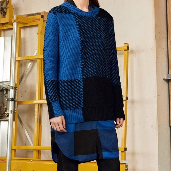 rag and bone blue sweater